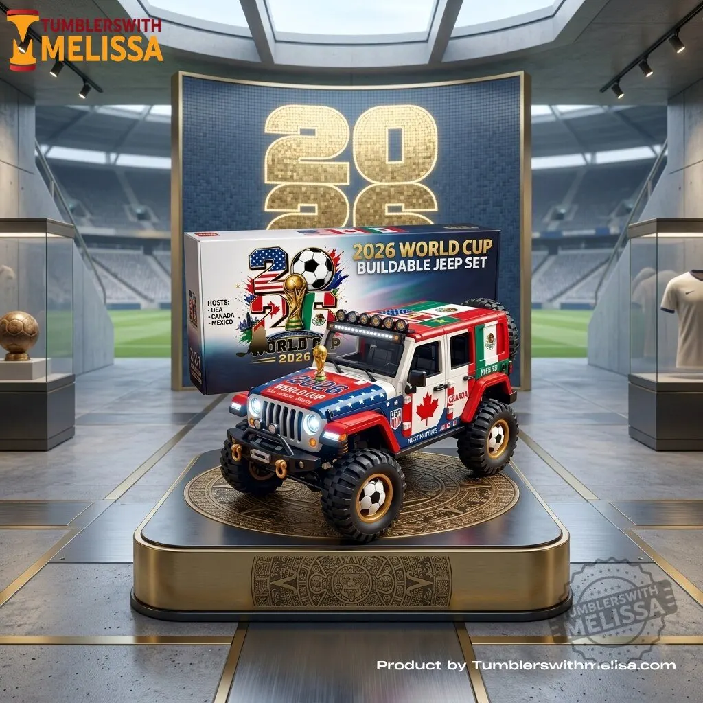 Jeep Wrangler FIFA World Cup 2026 Building Block Set Edition