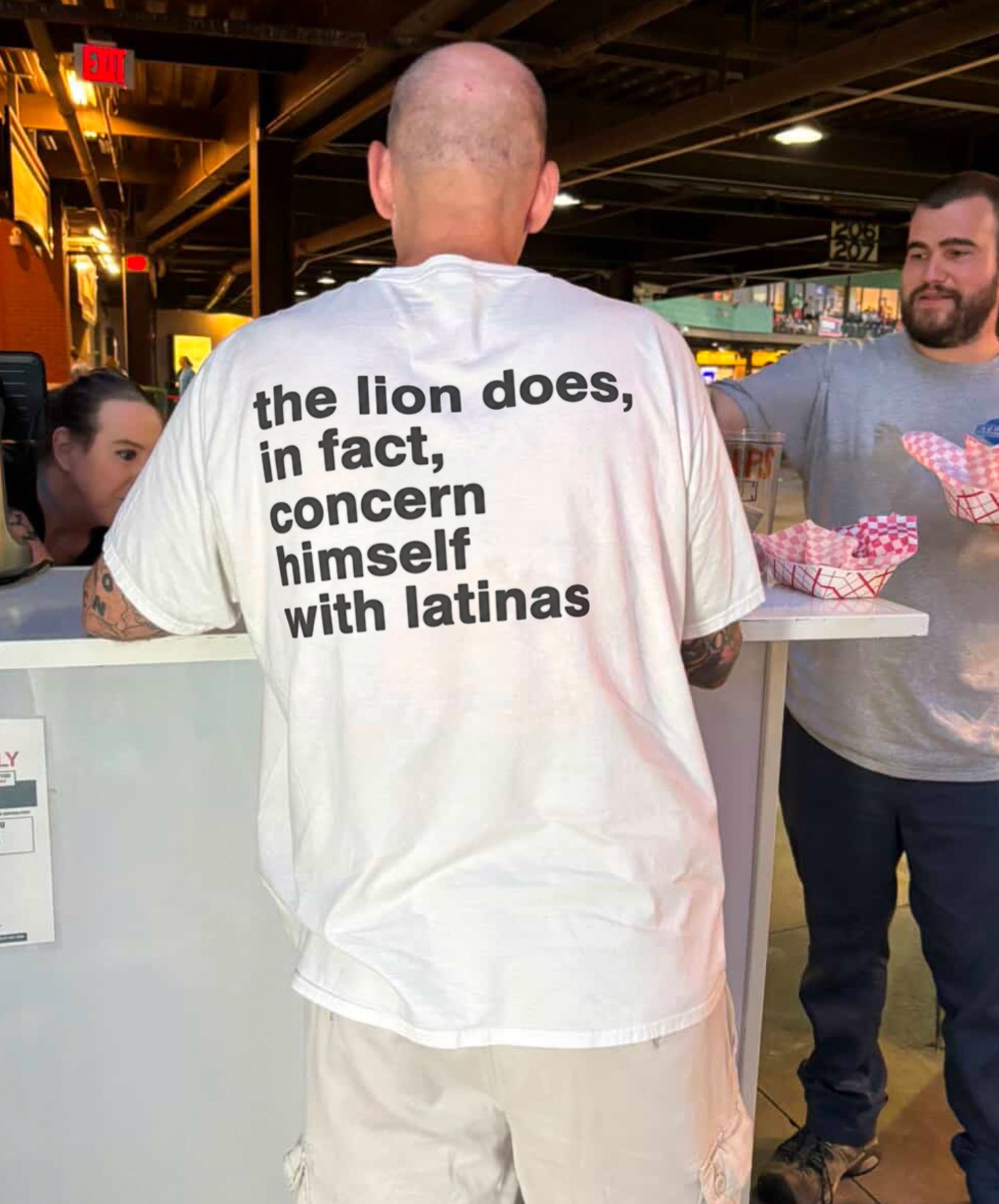 The Lion Does, In Fact, Concern Himself With Latinas T-Shirt