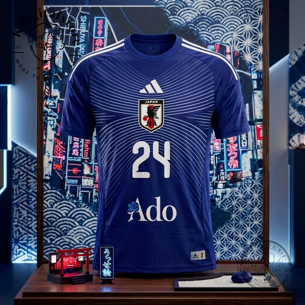 Adidas x ado Home Replica Jersey Japan national soccer team New