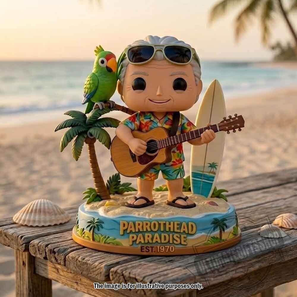 Jimmy Buffett "Parrothead Paradise" Collectible Vinyl Figure 5 Jimmy Buffett "Parrothead Paradise" Collectible Vinyl Figure