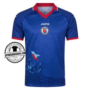 Haiti Shirt Football Fan Jersey Style Tee 3 1 3