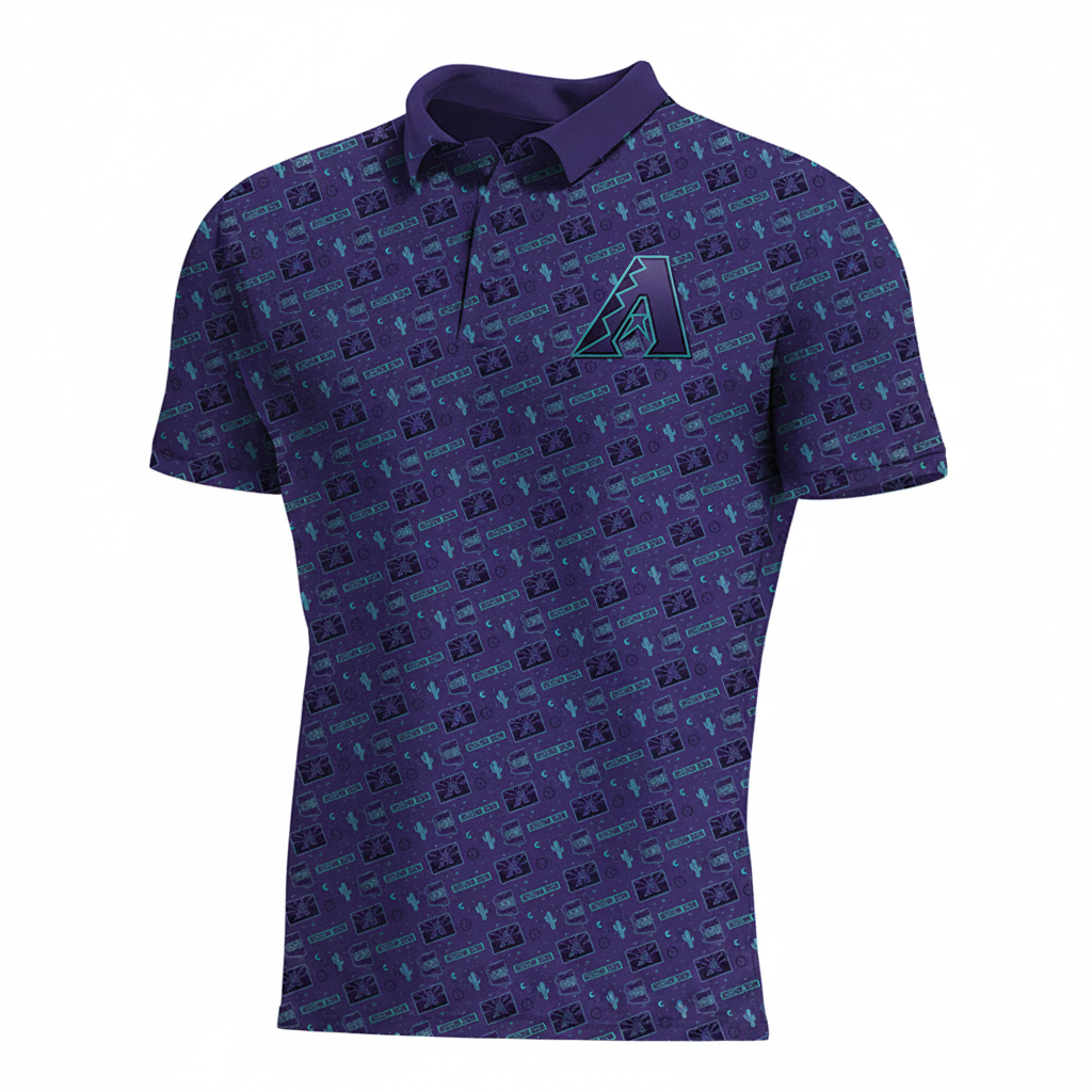 Arizona Diamondbacks Father's Day Polo Shirt | June 21 Giveaway Replica