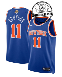 New York #11 Basketball Jersey – Blue Classic Game Edition