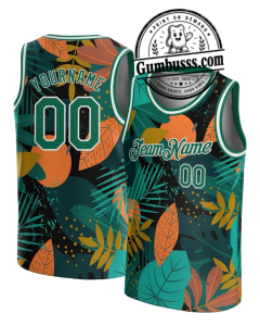Tropical Custom Basketball Jersey – Personalized Team Name & Number Edition 2 Tropical Custom Basketball Jersey – Personalized Team Name & Number Edition