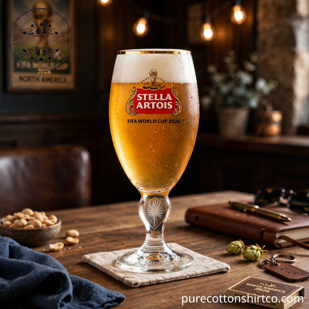Stella Artois FIFA World Cup 2026 Beer Glass