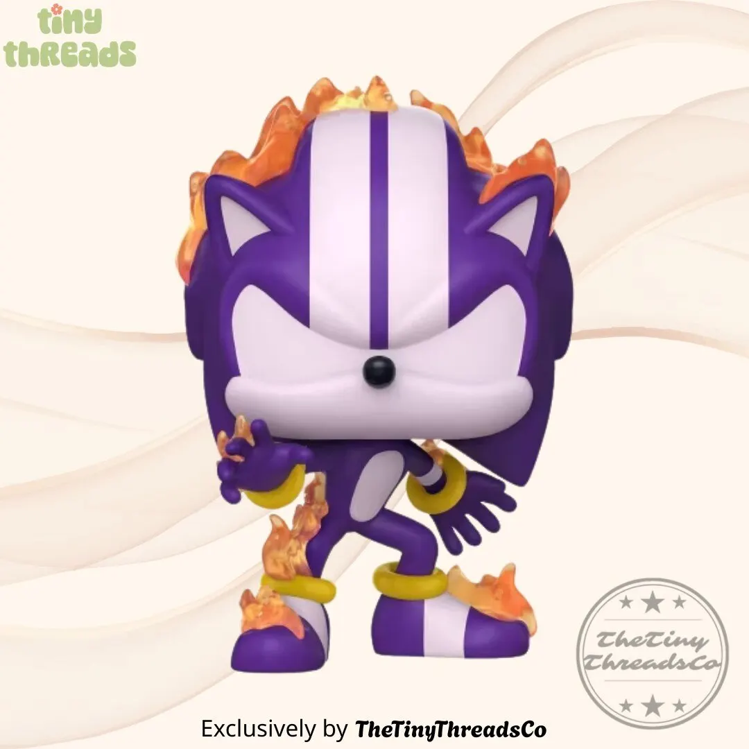 Sonic The Hedgehog- Darkspine Sonic Vinyl Figure
