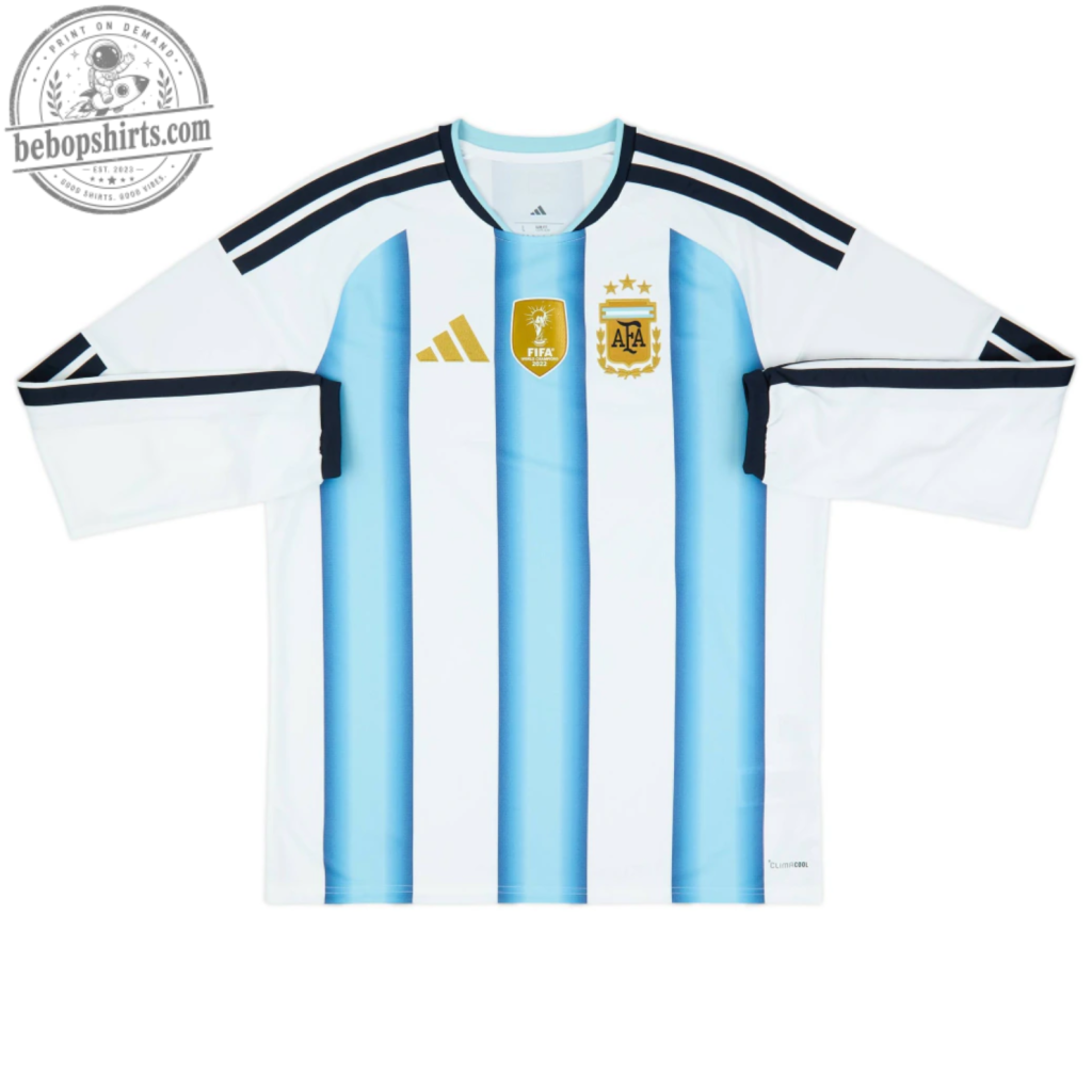 Thiết kế chưa có tên (8) Argentina Flag Soccer T-Shirt - Albiceleste National Pride Graphic Tee