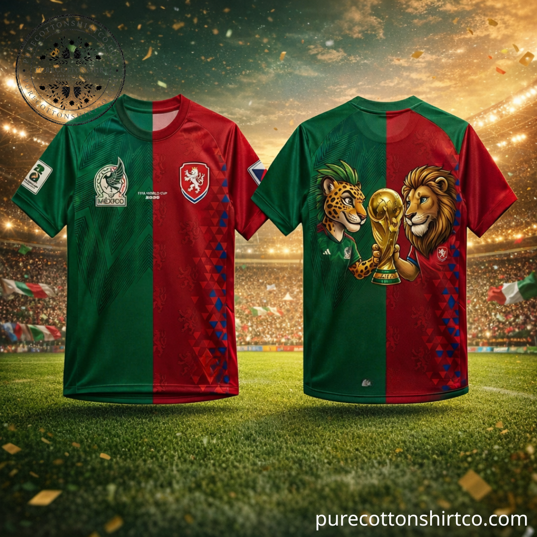 Mexico vs CH Czech FIFA World Cup 2026 Soccer Jersey