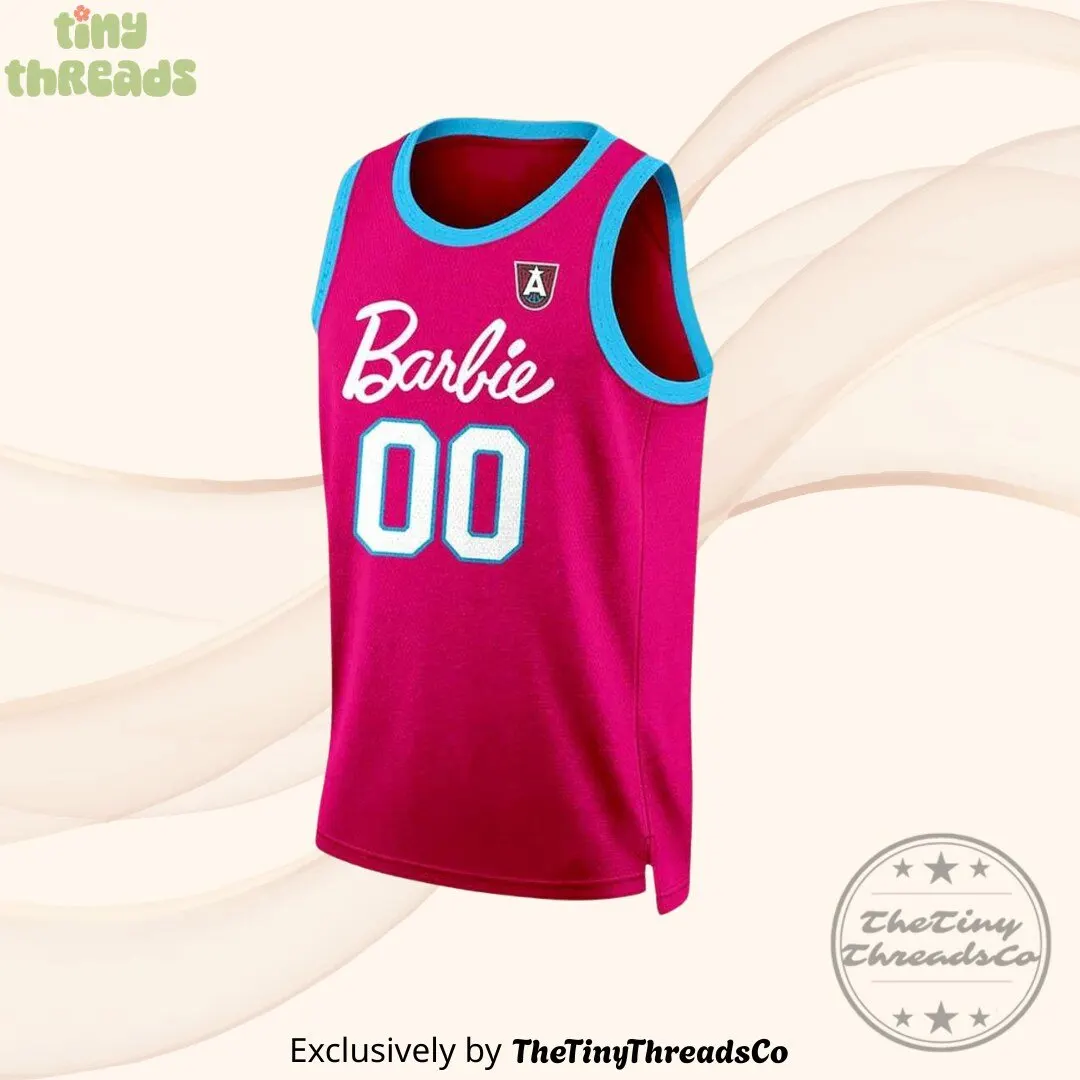 Atlanta Dream Barbie Game Day 2026 Custom Basketball Jersey 4 Atlanta Dream Barbie Game Day 2026 Custom Basketball Jersey
