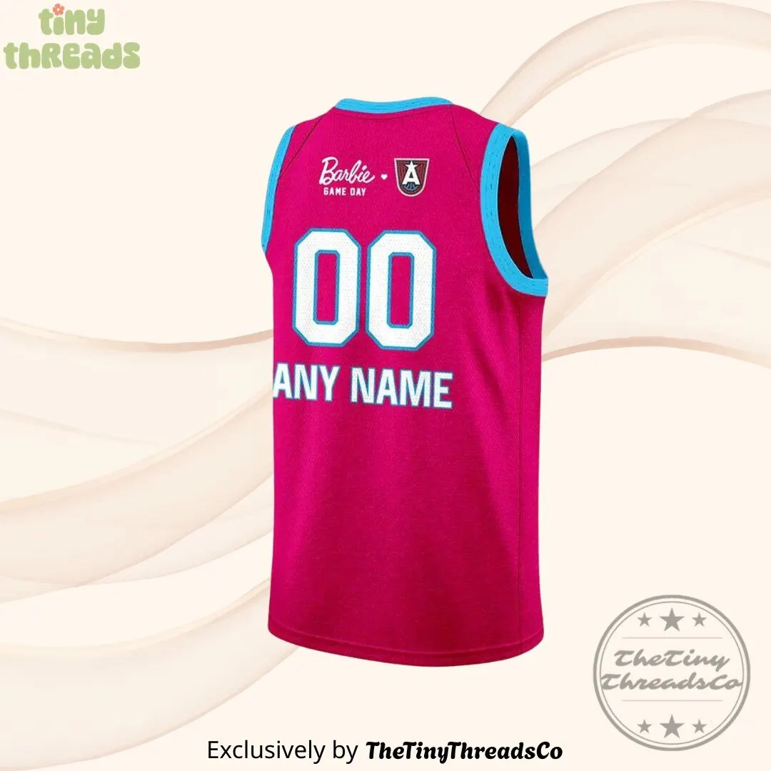 Atlanta Dream Barbie Game Day 2026 Custom Basketball Jersey 5 Atlanta Dream Barbie Game Day 2026 Custom Basketball Jersey