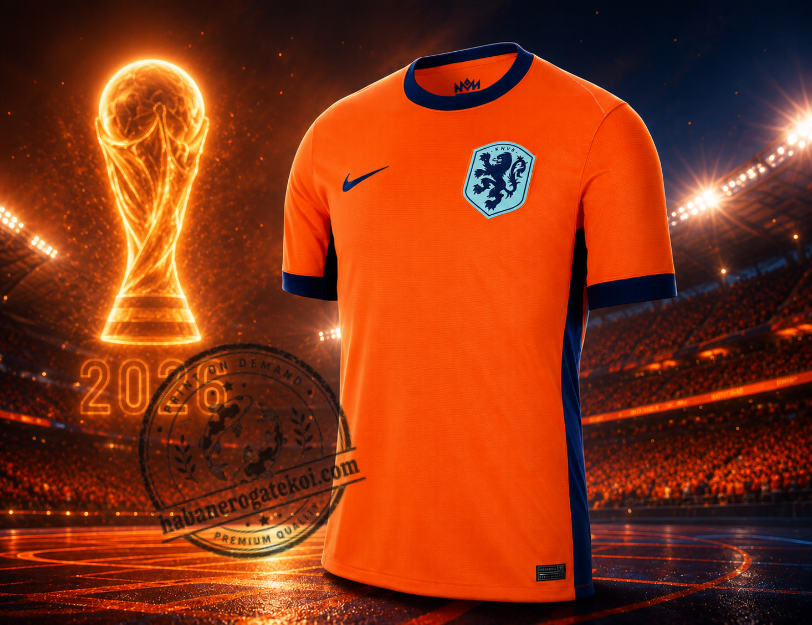 Netherlands Shirt, Orange Soccer Fan Tee, Dutch Football Supporter T-Shirt