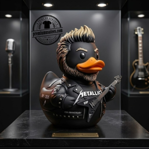 Metallica 45th Anniversary Rubber Duck 1 duck