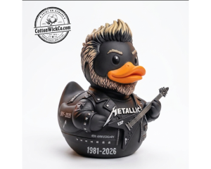 Metallica 45th Anniversary Rubber Duck 1 Metallica 45th Anniversary Rubber Duck