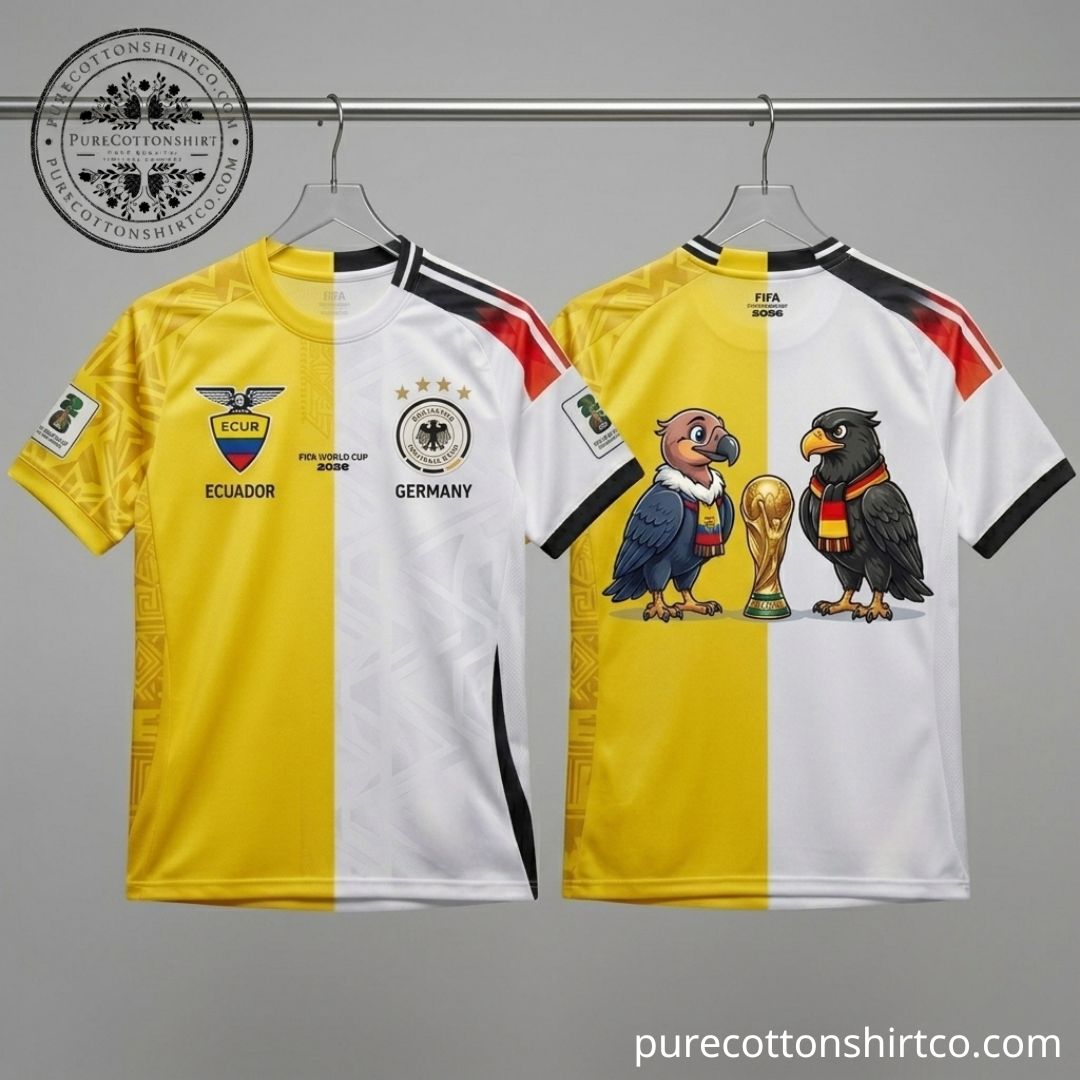 Ecuador vs Germany FIFA World Cup 2026 Soccer Jersey