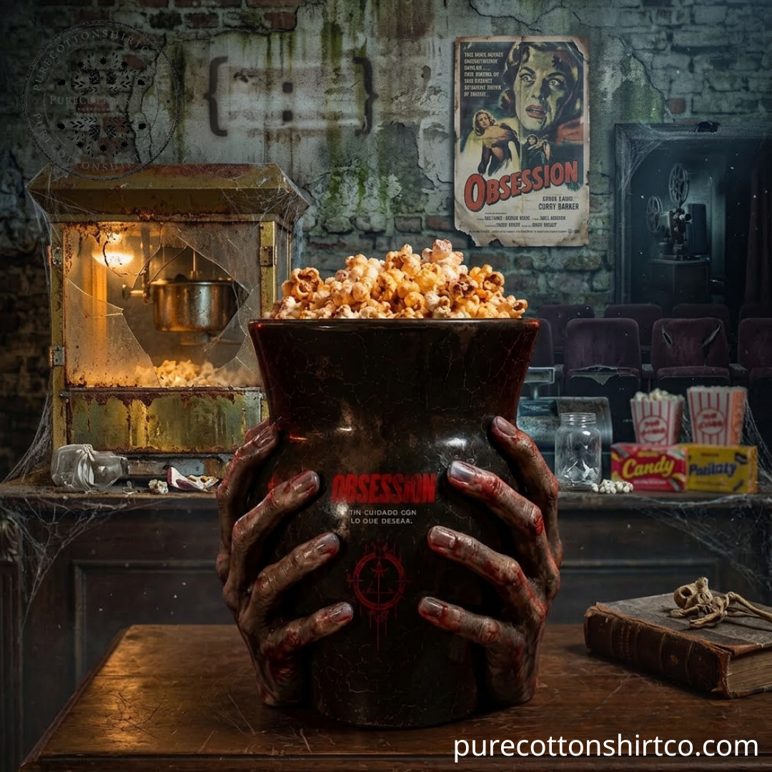 3 Obsession Horror Movie Popcorn Bucket — image 3