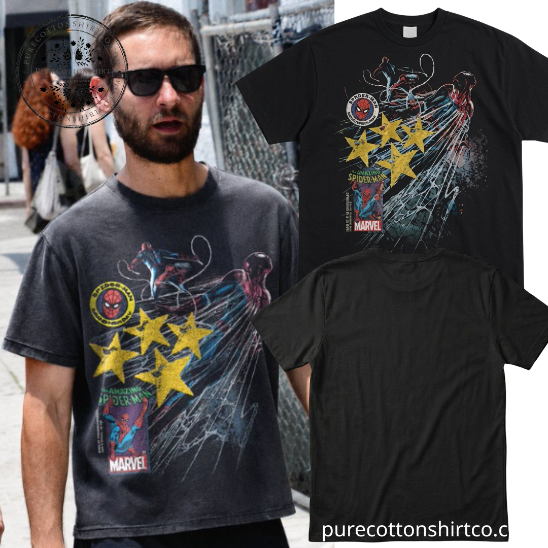 Tobey Maguire Spider-Man Graphic Shirt