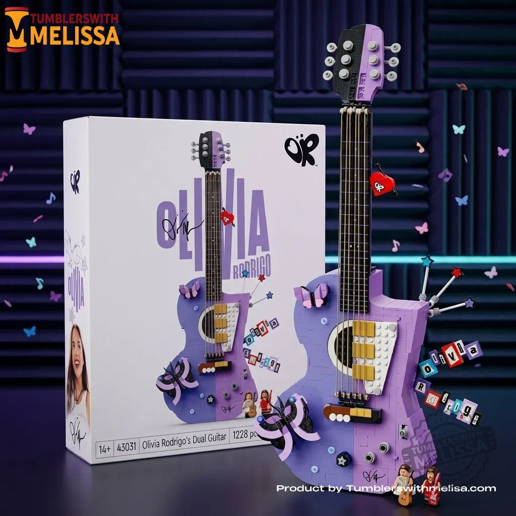 Olivia Rodrigo Dual Guitar 2026 Building Block Set Edition