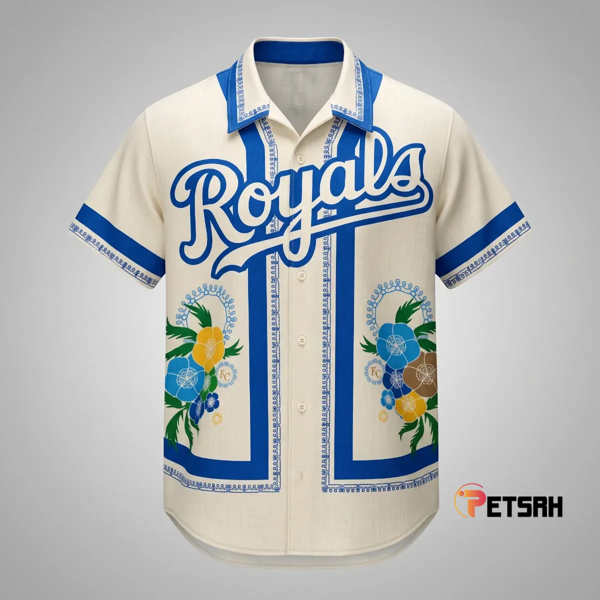 2026 KC Royals Here Comes The Bloom Hawaiian Shirt Giveaway for Pet and Owner matching shirts 11 2026 KC Royals Here Comes The Bloom Hawaiian Shirt Giveaway for Pet and Owner matching shirts