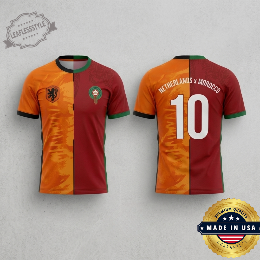 Netherlands vs Morocco FIFA World Cup 2026 Soccer Jersey