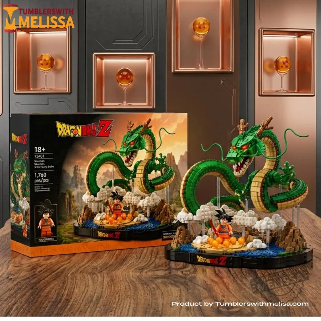 Dragon Ball Z Goku and Shenron Building Block Set Edition