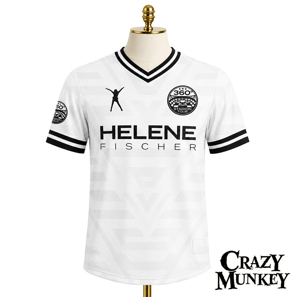 Helene Fischer 360 Stadion Tour 2026 Concert White Jersey Shirt | Apparel 4 Helene Fischer 360 Stadion Tour 2026 Concert White Jersey Shirt | Apparel