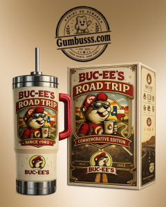 Buc-ee's Road Trip Tumbler with Handle | 40oz Insulated Travel Mug | Stainless Steel Cup with Gift Box 2 Buc-ee's Road Trip Tumbler with Handle | 40oz Insulated Travel Mug | Stainless Steel Cup with Gift Box