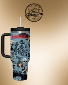 $uicideboy$ 40oz Tumbler with Handle | Insulated Stainless Steel Travel Mug | Premium Gift Box | Music Fan Gift