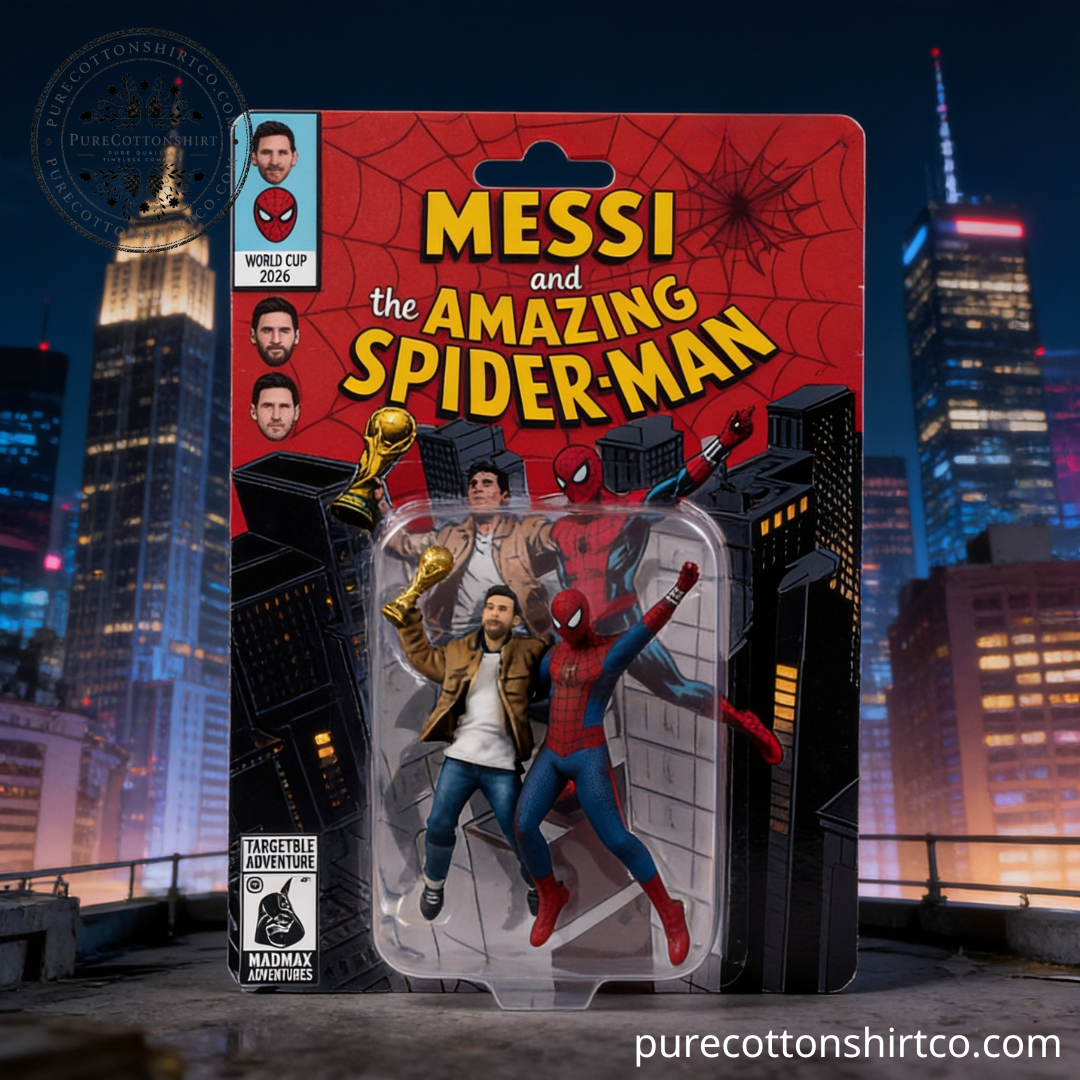 2 Messi and The Amazing Spider-Man Action Figure Set — image 2