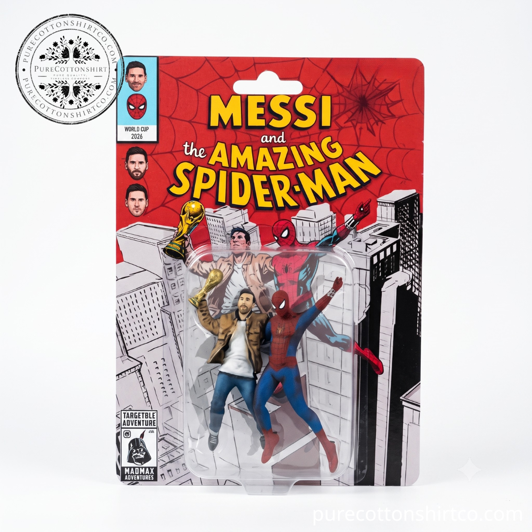 Messi and The Amazing Spider-Man Action Figure Set