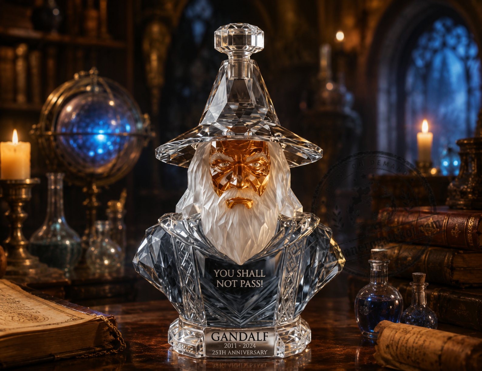 Crystal Wizard Decanter