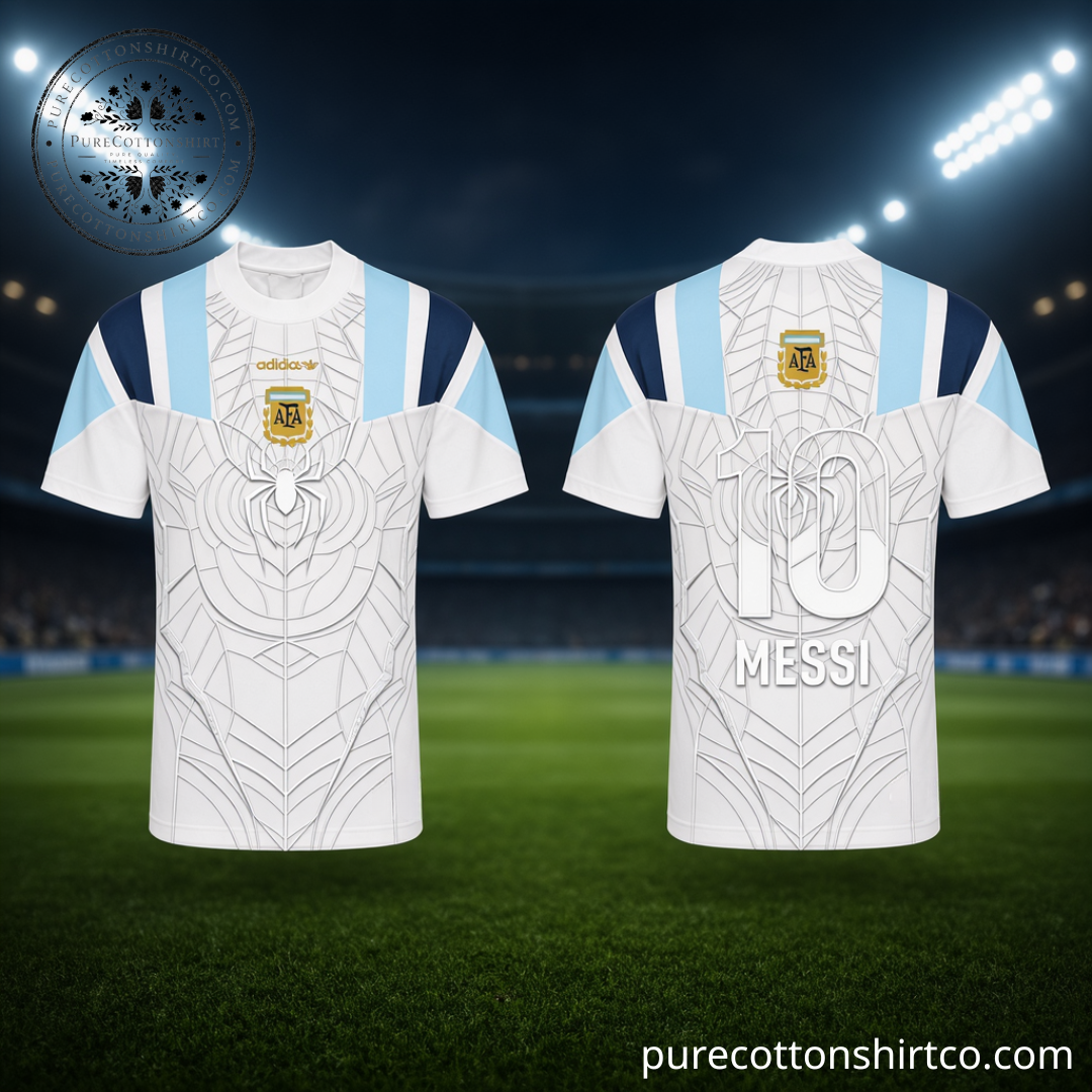 Spider-Man x Argentina EQT Soccer Jersey FIFA World Cup 2026 Brand New Day Movie