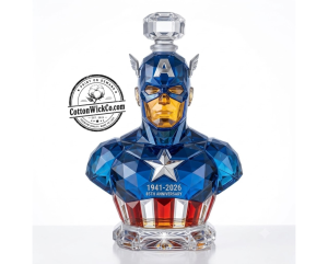 Captain American 1941–2026 85th Anniversary Whiskey Bottle 1 Captain American 1941–2026 85th Anniversary Whiskey Bottle
