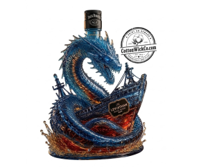 Leviathan Black Rum 3D Bottle