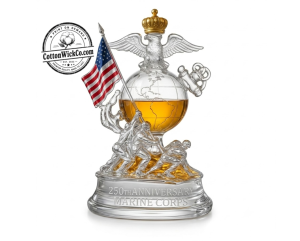 Marine Corps Whiskey Bottle
