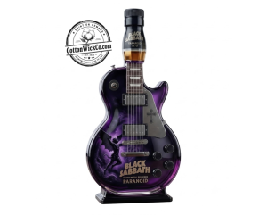 Prince Purple Guitar Whiskey Bottle