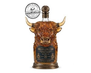 Highland Cow Private Cask Bottle