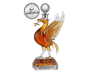 Liverpool 134th Anniversary Bird Crystal Whiskey Bottle 1 Liverpool 134th Anniversary Bird Crystal Whiskey Bottle