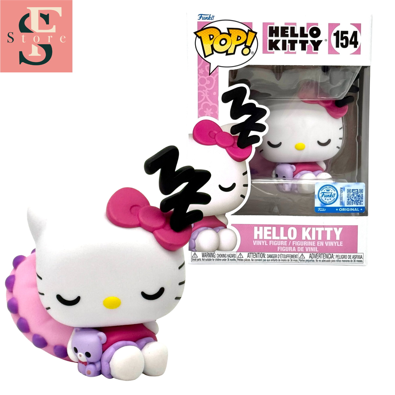Hello Kitty Funko Pop Figure #154 Cute Collectible Vinyl Toy Hello Kitty Funko Pop Figure #154 Cute Collectible Vinyl Toy – image 2 of 2