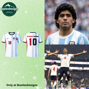 Jude Bellingham x Diego Maradona Azteca Legacy T-Shirt 8 1 1