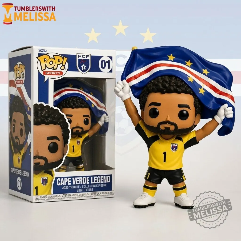 Vozinha Cape Verde National Football Team 2026 Funko Pop Figures Doll