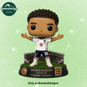 Jude Bellingham Azteca Stadium Historic Goal Football Collectible Figure