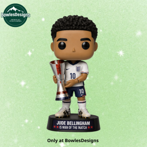 Jude Bellingham Man of the Match England Football Vinyl Figure Collectible