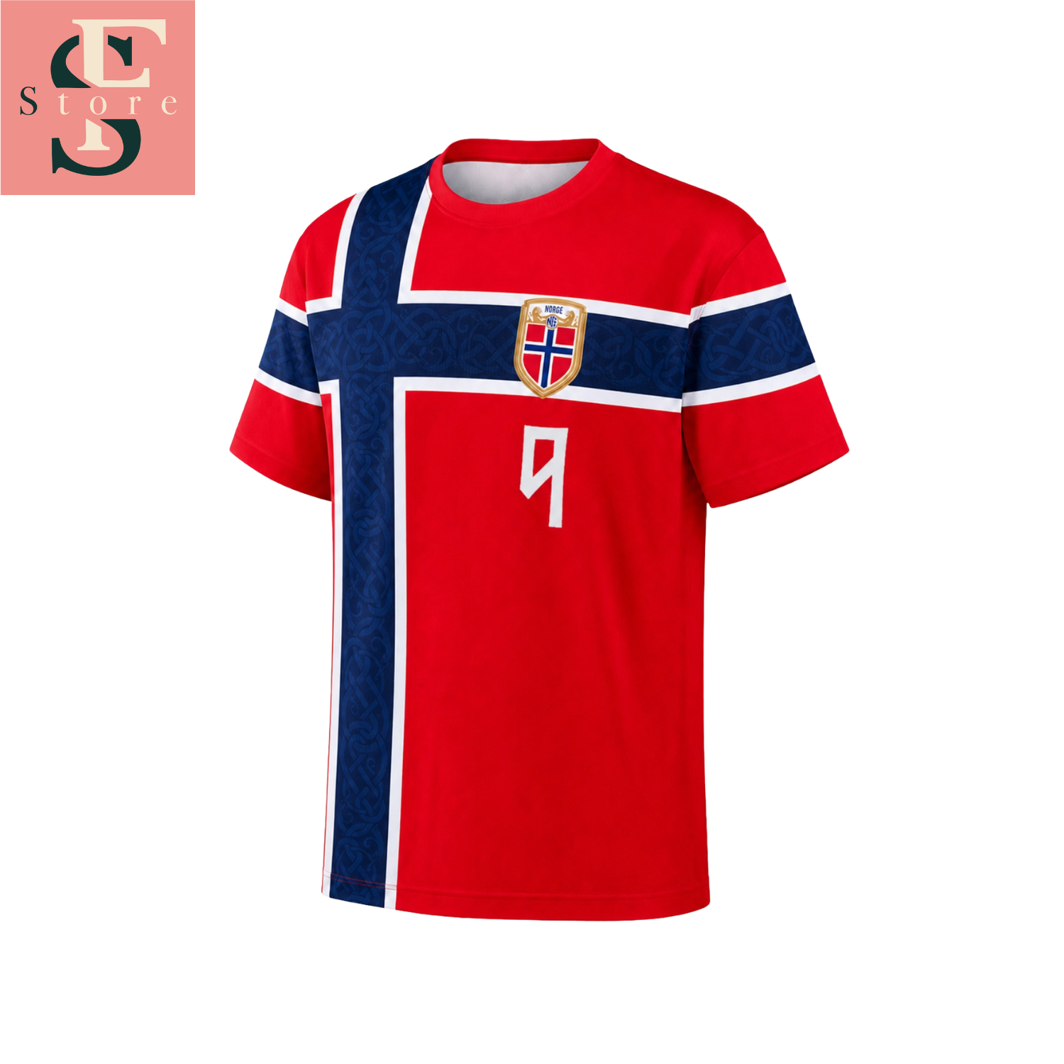 Norway World Cup 2026 Braut Haaland Home Jersey Norway World Cup 2026 Braut Haaland Home Jersey – image 3 of 3