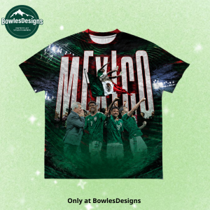 Mexico El Tri World Cup 2026 Farewell All Over Print T-Shirt 5 Mexico El Tri World Cup 2026 Farewell All Over Print T-Shirt