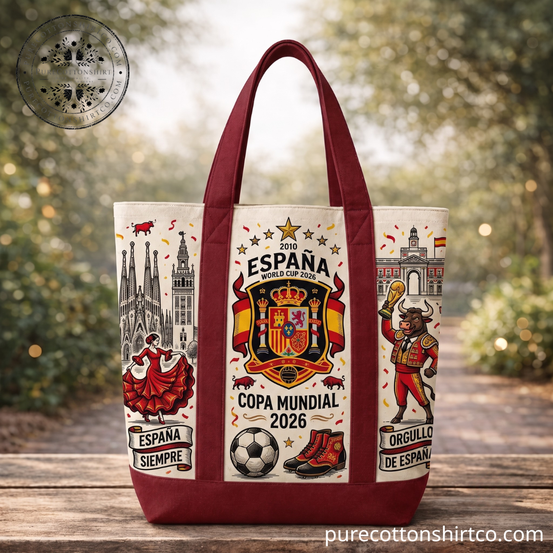Spain FIFA World Cup 2026 Tote Bag