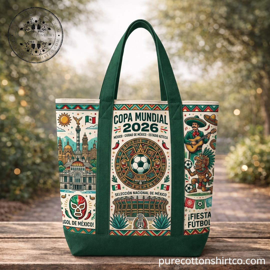 Mexico FIFA World Cup 2026 Tote Bag