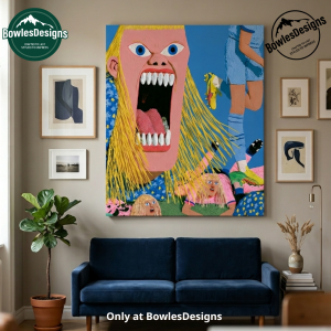 Erling Haaland in World Cup Abstract Canvas Wall Art - Funny Football Modern Poster Print 6 Erling Haaland in World Cup Abstract Canvas Wall Art - Funny Football Modern Poster Print