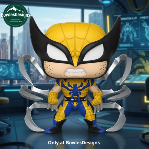 Spider-Man Wolverine Adamantium Mashup Collectible Figure