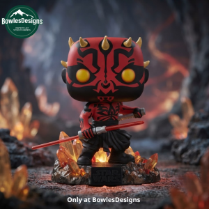 Darth Maul Kyber Crystal Sith Warrior Collectible Figure