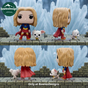 Supergirl with Krypto Super Puppy Collectible Figure